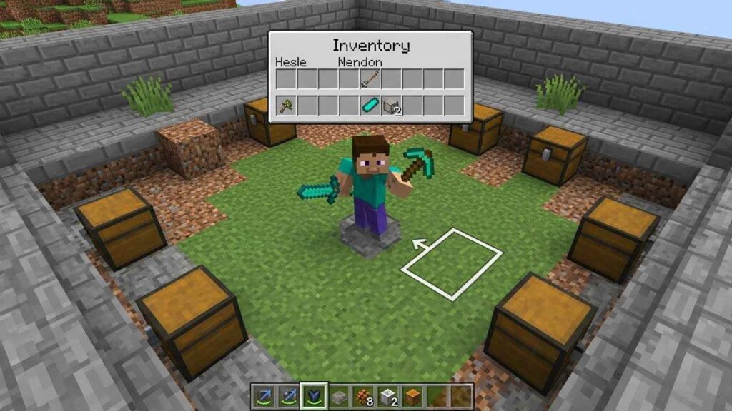 How to Use Your Inventory in Minecraft Playbattlesquare