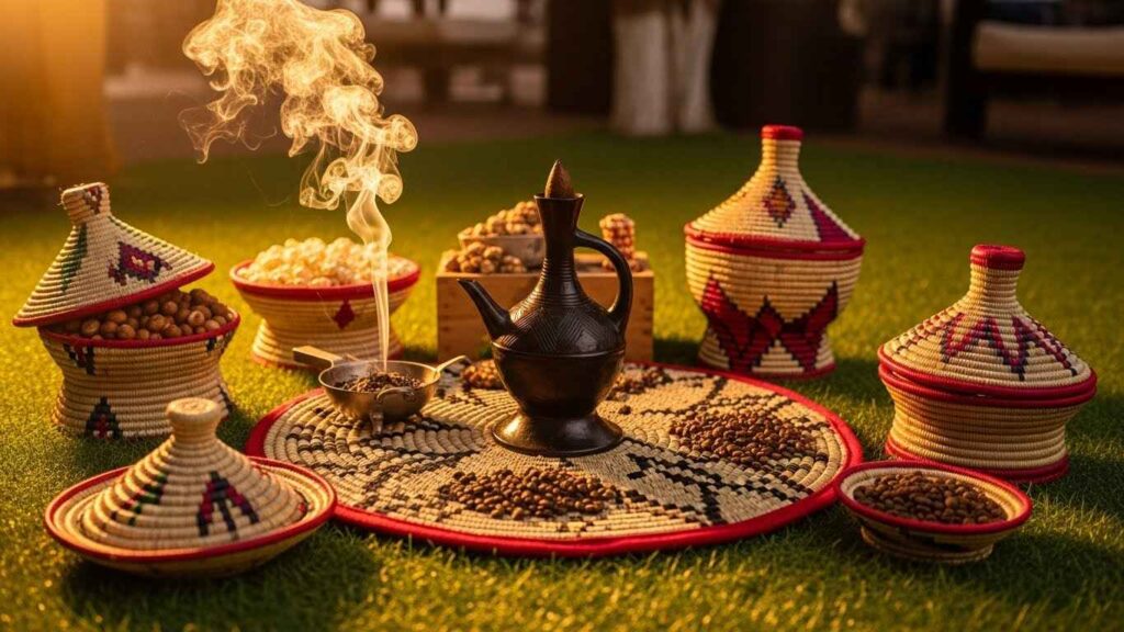 The Ethiopian Coffee Ceremony The bougiebunna Tradition