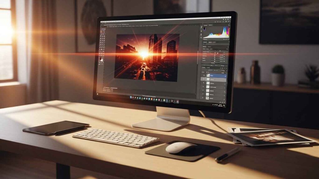 Key features of Photeeq lens flare