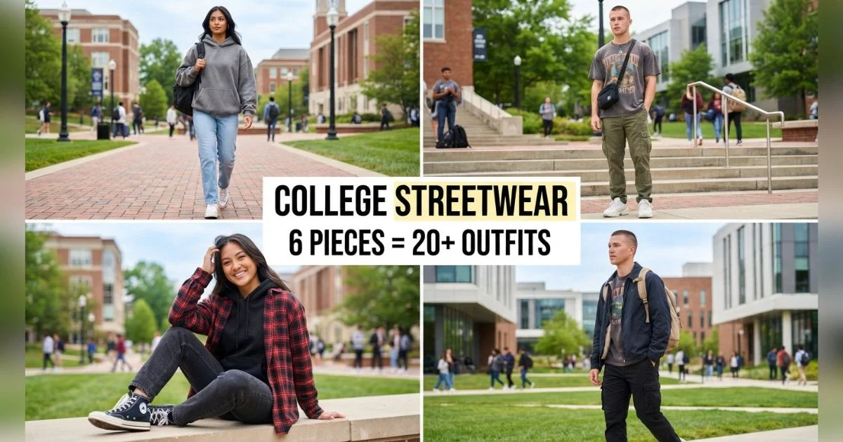 Streetwear Outfits for College Students