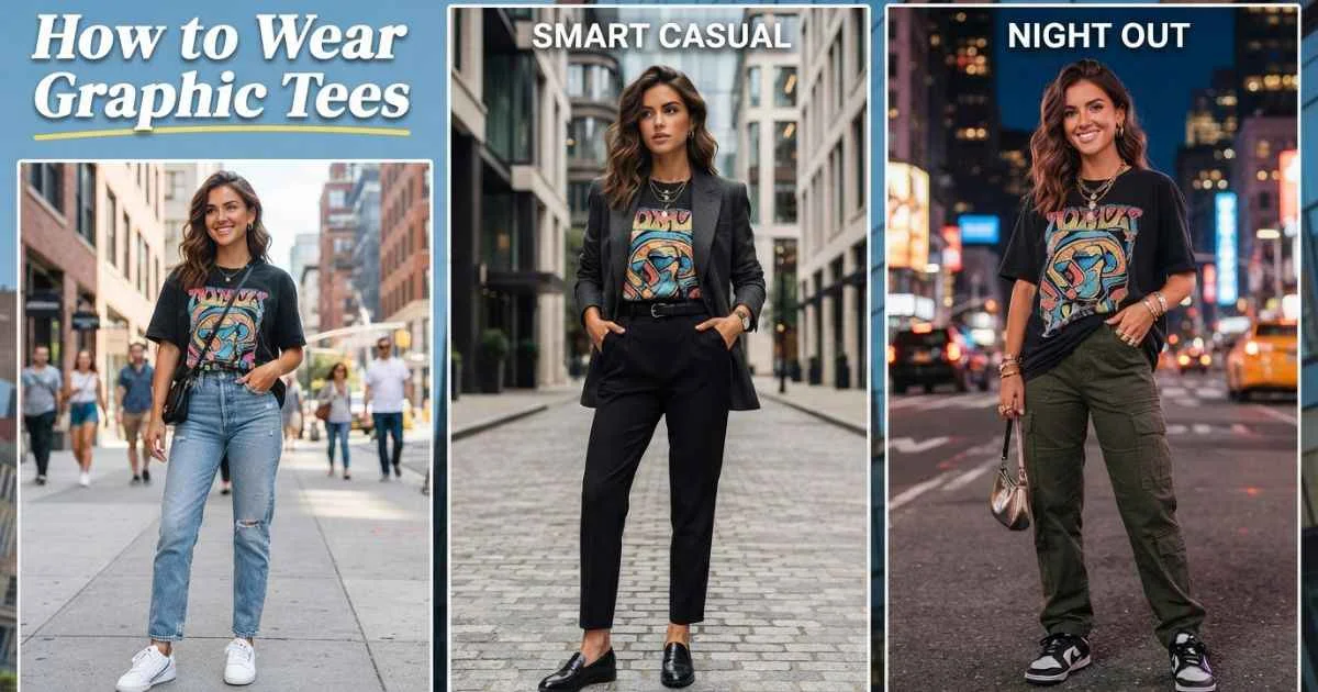 how to wear graphic tees