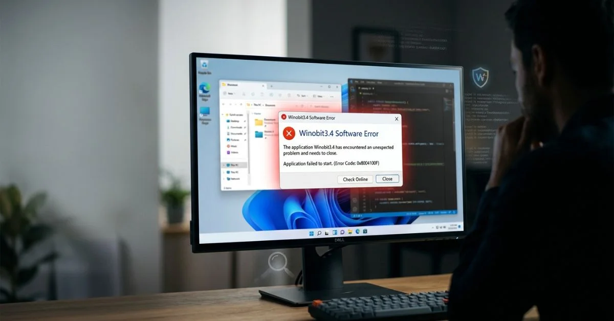 Winobit3.4 Software Error