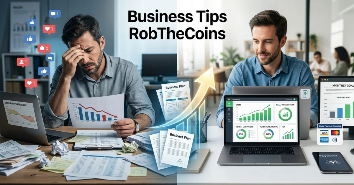 business tips robthecoins